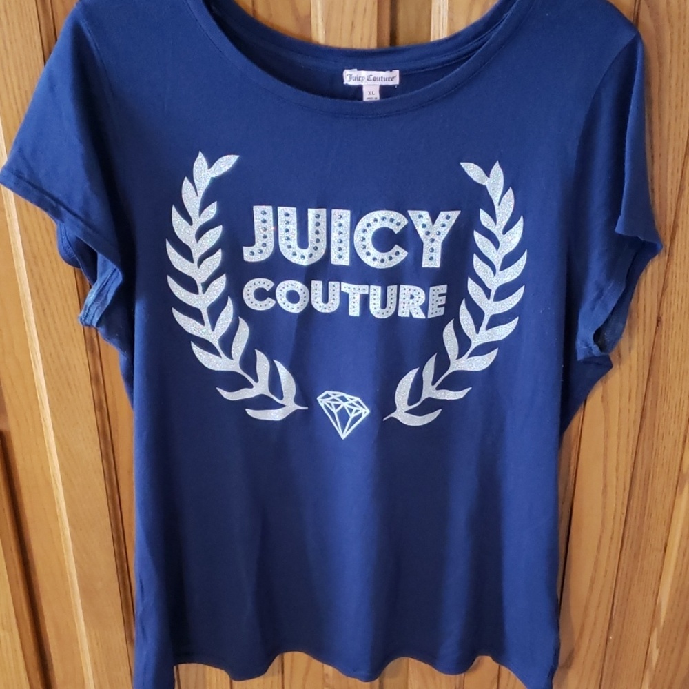Juicy Couture short sleeve shirt size XL